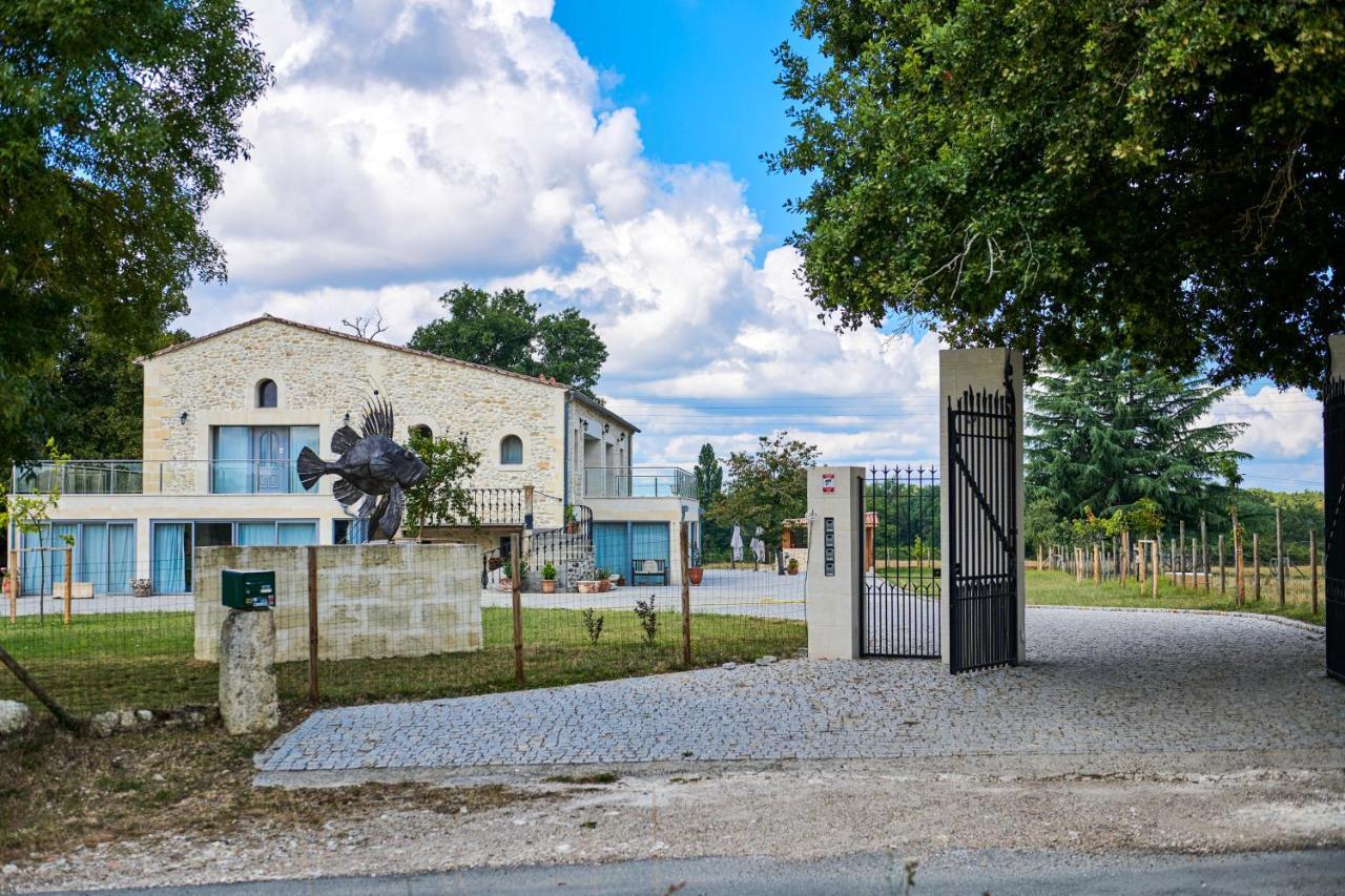 Отель Domaine De Badine, 15 Min Bordeaux & Saint-Emilion Экстерьер фото